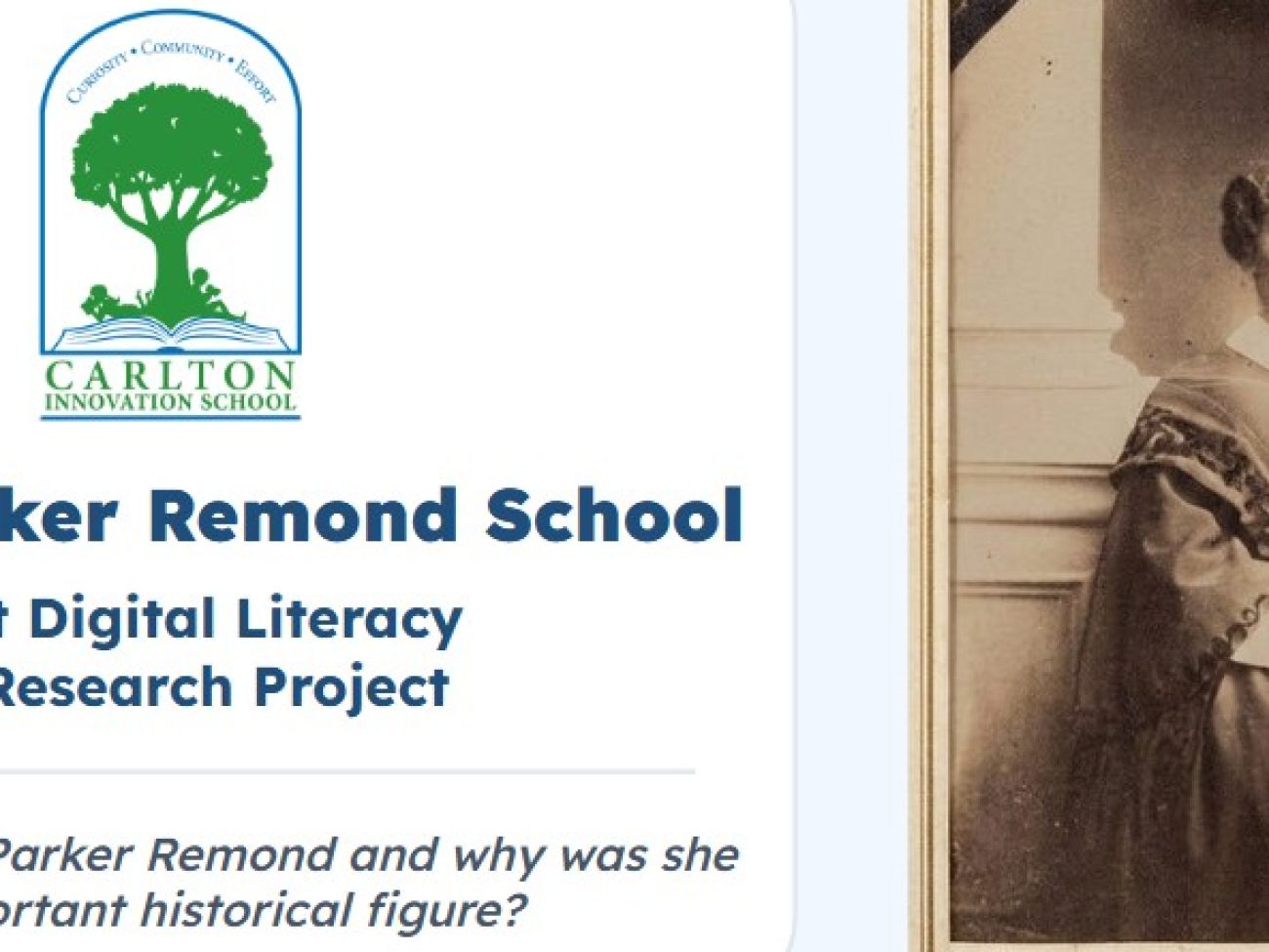 Who is Sarah Parker Remond