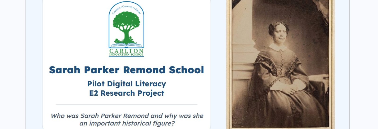 Who is Sarah Parker Remond